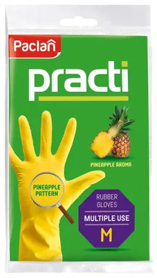 Zdjęcie produktu dla Paclan Rękawice Gumowe Zapachowe r.M