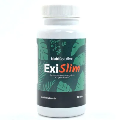 Obrázok produktu pre ExiSlim – 60 kapsúl – Rastlinný doplnok stravy s guarana, kurkumou, púpalkou, tulsi a ďalšími rastlinnými extraktami