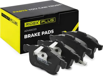 Produktbild von RIDEX PLUS 402B0007P Bremsbeläge Satz Vorne Bremsklötze für OPEL Corsa D Schrägheck (S07) ZAFIRA B (A05) Corsa C Schrägheck (X01) Meriva A (X03)