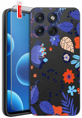 Produktbild von Hülle für Motorola Edge 70 | Designs | Mattes Silikonetui + 9H-Glas