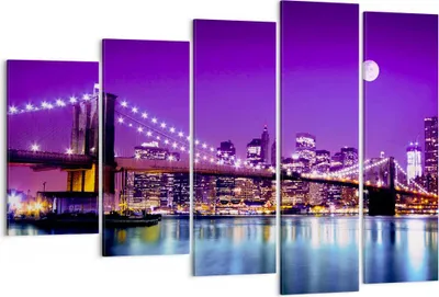 Produktbild von Bild auf Leinwand - Leinwandbild - Amerika wohnung architektur - 150x100cm - Wand Bild - Wanddeko - Leinwanddruck - Bilder - Kunstdruck - Wanddekoration - Leinwand bilder - Wandkunst - EG150x100-2443