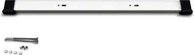 Immagine prodotto di Drabest | Stabilizzatore in alluminio 1100 mm, per profilo stretto 60x20 mm, piedini antiscivolo, compatibile con scala industriale 3x12-3x16 PRO