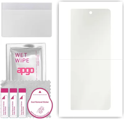 Produktbild von apgo Hydrogel Schutzfolie, Matt, kompatibel mit Samsung Galaxy Z Fold 5, flexibele Displayschutzfolie, Folie mit Positionierhilfe, Anti-Fingerprint, kratzfest, einfache Montage