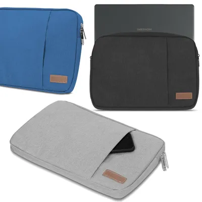 Produktbild von Schutz Tasche Medion Akoya E4251 Hülle Schutzhülle Cover Schutz Case NotebookNotebook Sleeve Farbe:Schwarz
