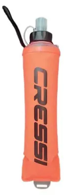 Immagine prodotto di Bottiglia in silicone Cressi da 1 l, arancione  Arancione, taglia unica