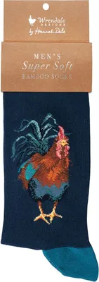 Produktbild von Wrendale Designs Herren Socken Gockel
