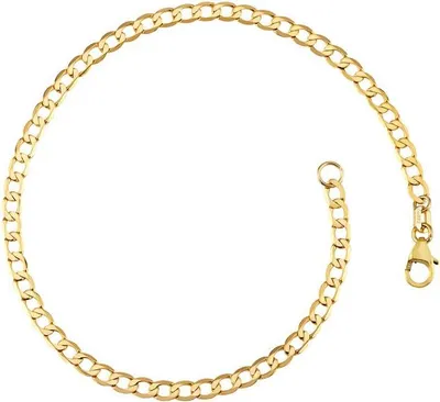 Produktbild von SILBERKETTEN STORE Panzerkette Armband 3,3mm - echt 333 Gold - 18cm