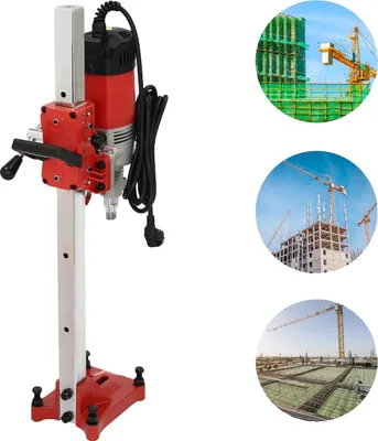 Obrázok produktu pre Jadrová vŕtačka, výkon 2300 W, maximálna hĺbka vŕtania 80 cm, priemer otvoru 0-165 mm, napätie 220 V, otáčky 740 ot/min