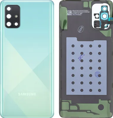 Obrázek produktu pro Originální kryt baterie Samsung,  zadní kryt pro Samsung A71 - Prism Crush Blue