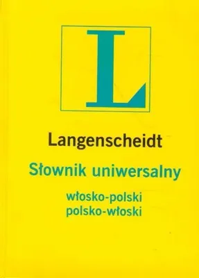 Zdjęcie produktu dla Slownik uniwersalny wlosko-pol pol-wl Langen