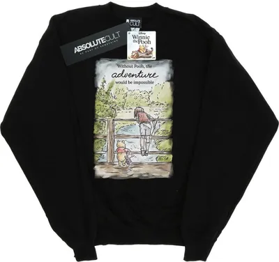 Produktbild von Disney - "Adventure" Sweatshirt für Damen BI42835 (S) (Schwarz)