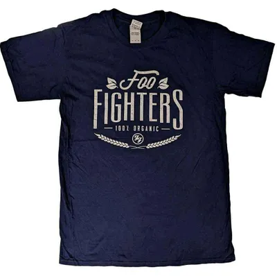 Obrázek produktu pro Foo Fighters 100% Organic Navy Blue L Tričko