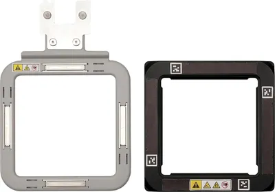 Produktbild von Magneetliste 7x7cm für Stickmaschinen - Perfekt für kleine Stoffe