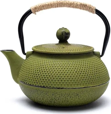 Produktbild von Tetsukyusu emaillierte 06-Liter-Teekanne, grün