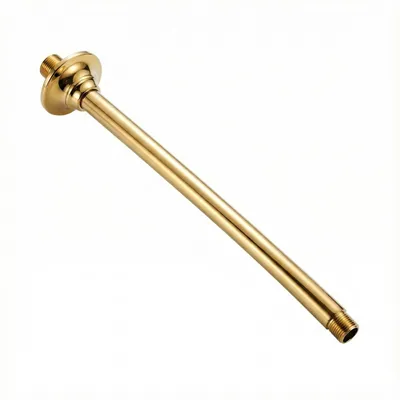 Produktbild von PaulGurkes Deckenarm Retro Brausearm 50cm Gold, KI-generiertes Bild