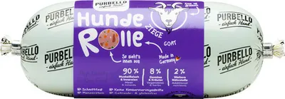 Image de Friandise pour chien Purbello rouleau de chien avec chèvre 200 g