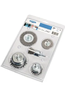 Produktbild von Bürstensortiment Drahtstärke 0,3mm STA 4500min-¹ 5-tlg.OSBORN