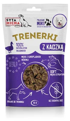 Obrázek produktu pro Kachní tréninkové pamlsky pro psy 80g