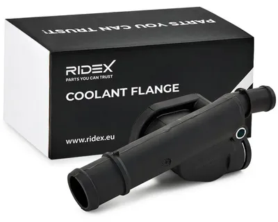 Produktbild von RIDEX 3219C0011 Kühlmittelflansch für VW Golf V Schrägheck (1K1) Wasserflansch