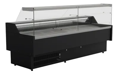 Immagine prodotto di Vetrina refrigerata Morris 2.5 per ristoranti - Ampia superficie espositiva 1,7 m², 3 porte posteriori, nera