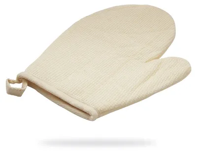 Image de Gant exfoliant PREMAX en coton 11123, multi-matières, 23 cm