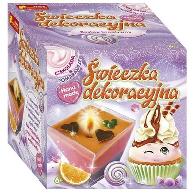 Produktbild von Świeczka Dekoracyjna Czekolada i Pomarańcze DIY