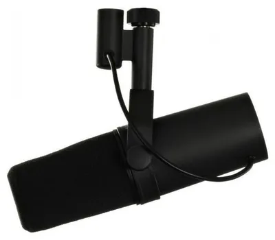 Produktbild von Shure SM7B, Studio-Mikrofon, -59 dB, 50 - 20000 Hz, Kardioide, Kabelgebunden, Schwarz