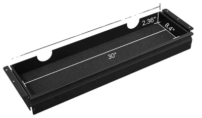 Immagine prodotto di Organizzatori per cassetti, design sottocassa, struttura in metallo robusta, 76 cm