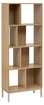 Zdjęcie produktu dla Otwarty regał na książki TASSO, 63 x 29,8 x 159 cm