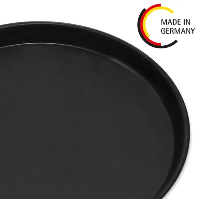 Produktbild von Pizzablech Ø 30 cm, 10-teilig, rund, Blaublech,  Germany