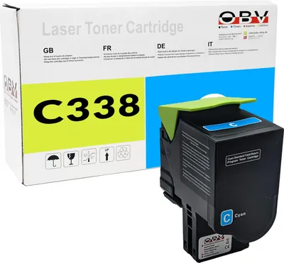 Produktbild von Toshiba T-FC338E kompatibler Toner Cyan - e-STUDIO 338CP e-STUDIO 338CS e-STUDIO 388CP