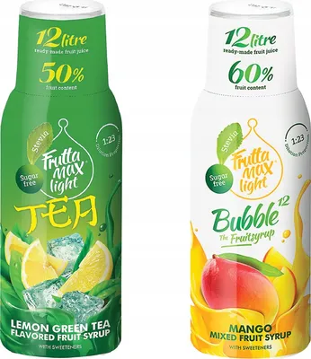 Immagine prodotto di Sciroppi Fruttamax Ice Tea Mango Light , 500 ml, 2 pezzi
