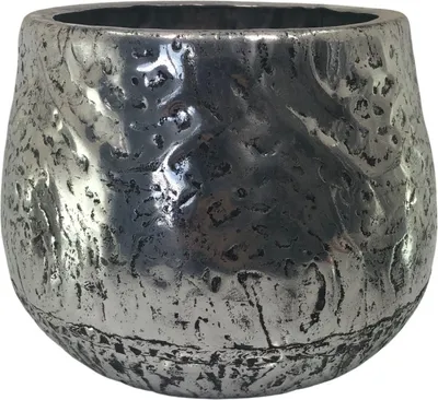 Produktbild von Dekorativer Pflanzenkübel 21cm  aus Aluminium