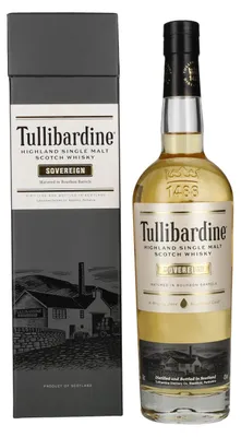 Image de Tullibardine SOVEREIGN Highland Single Malt Scotch Whisky 43% Vol. 0,7l en boîte cadeau