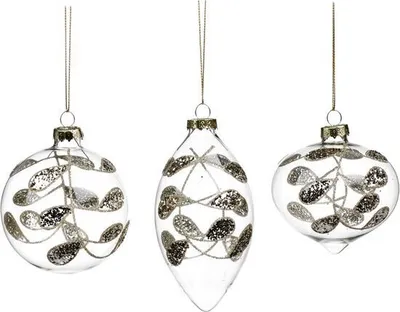 Produktbild von Goodwill Weihnachtskugel Glas Gold D 8 cm Voordeelass. Von 2 x 3 Stück