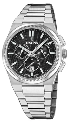 Produktbild von Festina Chronographen Rivé Swiss Made Black