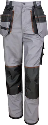 Produktbild von Result WORK-GUARD R324X | Herren X-Over Heavy Trouser Arbeitshose - Farbe: Grey/Black - Größe: S