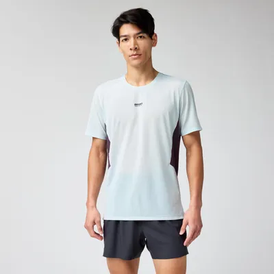 Produktbild von Brooks High Point Herren Short Sleeve 2.0 Navy/Teal/Mint Navy/Teal/Mint M