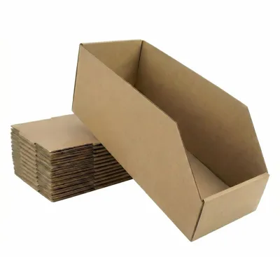Productafbeelding van Kartonnen doos - Magazijnbak - Golfkarton - 50 x 19 x 20 cm, set van 7