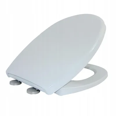 Produktbild von SEPIO Toilettendeckel mit Absenkautomatik, Duroplast Top, Oval Schwarz , Antibakterieller WC-Sitz