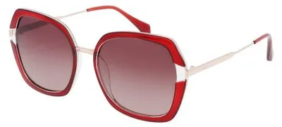 Produktbild von Damen Sonnenbrille Katzenauge HPS68103 Vollrand, Glasbreite 55 mm, Steg 18 mm, Bügel 148 mm