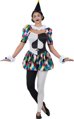 Immagine prodotto di Costume Mamma Arlequina Hiding Cever Multicolore L Multicolore L
