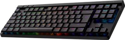 Obrázok produktu pre Logitech G 920-012559, Káblový a bezdrôtový, RF Wireless + Bluetooth, Mechanický spínač kláves, QWERTY, RGB LED, Čierna
