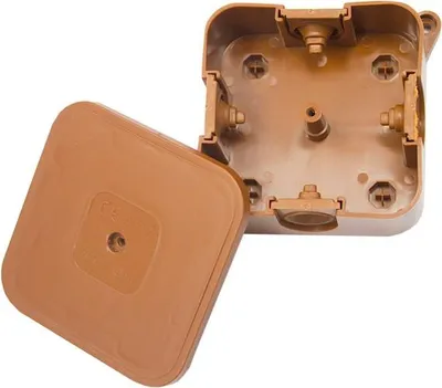 Immagine prodotto di Scatola da incasso ermetica marrone IP44 85x85x35 VIPLAST 02702