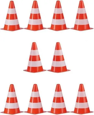 Immagine prodotto di Cono stradale incastonato in 10