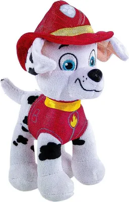 Produktbild von Paw Patrol Feuerwehrhund Marshall rot 19 cm Plüschhund
