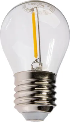 Obrázek produktu pro LED žárovka E27 G45 1,3W 55lm 2700K Warm 360° KOBI Filament pro Girland