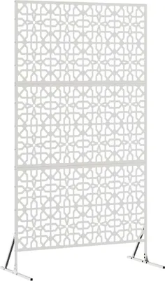 Image de Écran de confidentialité Gris 100 x 50 x 180 cm Acier