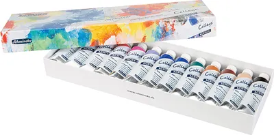 Schmincke College Acryl im Kartonset mit 13x 35 ml Tuben 83 713 097