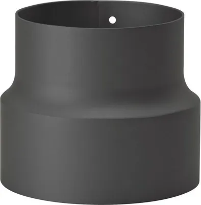 Produktbild von TermaTech Reduzierung in schwarz 180 mm - 150 mm Ofenrohr Rauchrohr 15-922